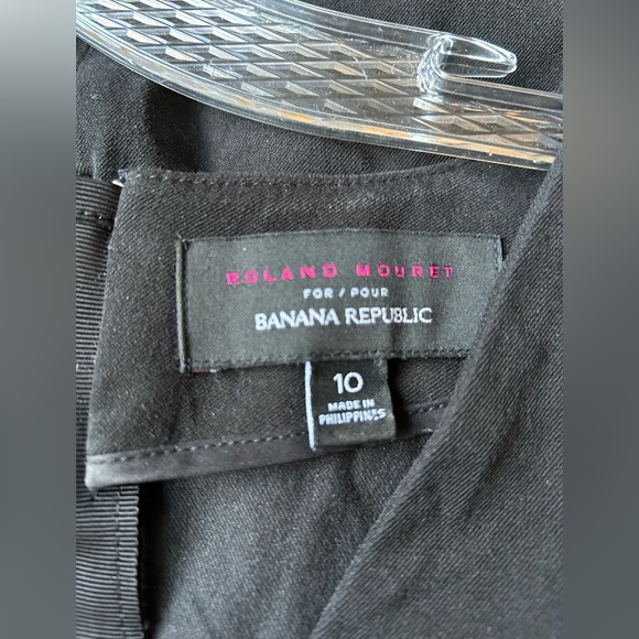 Roland Mouret For Banana Republic Dress Size 10 cotton/rayon mix Great condition - Picture 4 of 5